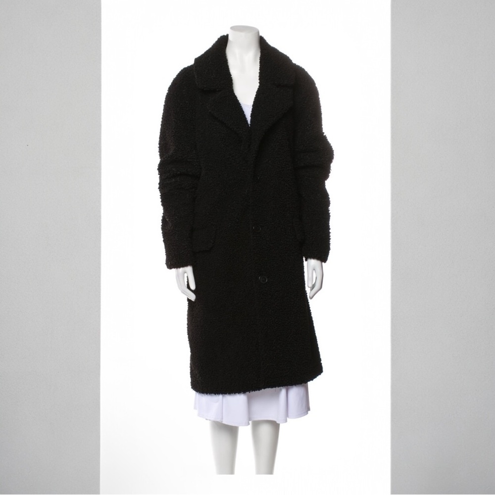 KARL LAGERFELD Faux Fur Coat